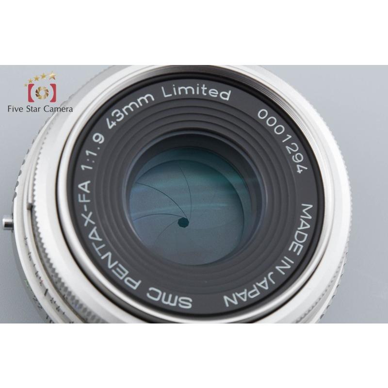 ペンタックス 【中古】PENTAX SMC FA 43mm f/1.9 Limited シルバー