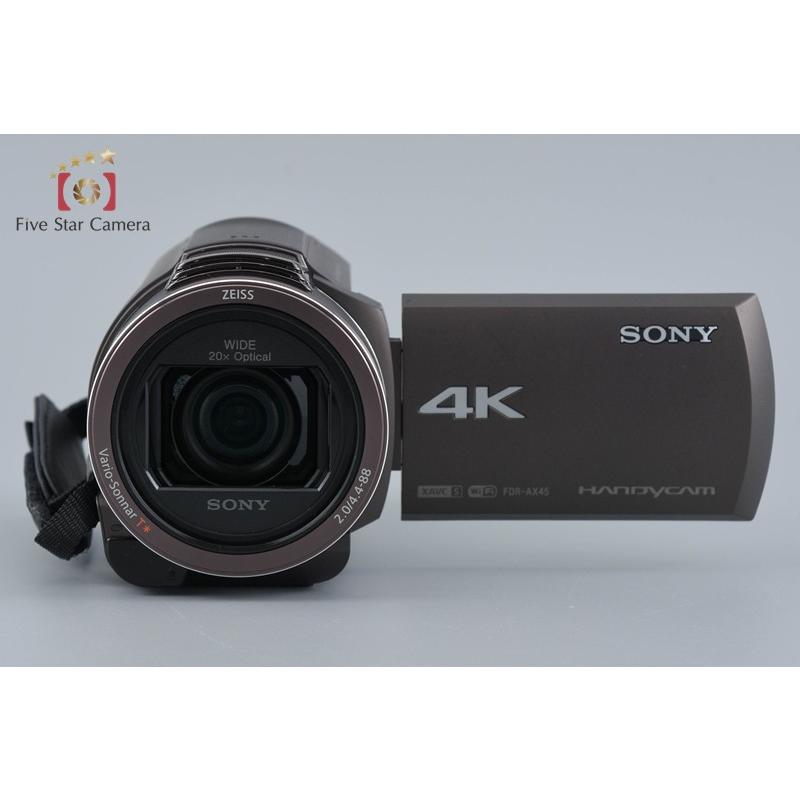 SONY（ソニー） 【中古】SONY HANDYCAM FDR-AX45 ブロンズブラウン