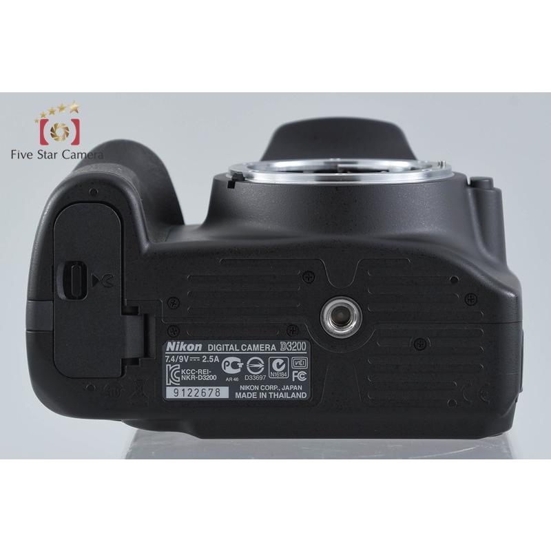 ニコン（Nikon） 【中古】Nikon D3200 ブラック デジタル一眼レフ 