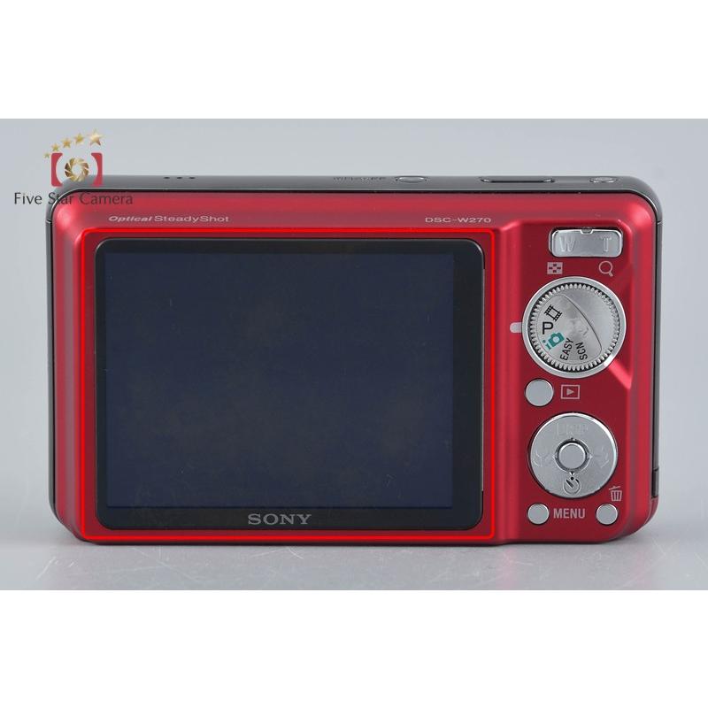 【中古】(ソニー) SONY DSC-W270 SONY（ソニー） 【中古】SONY Cyber-shot DSC-W270 レッド デジタル