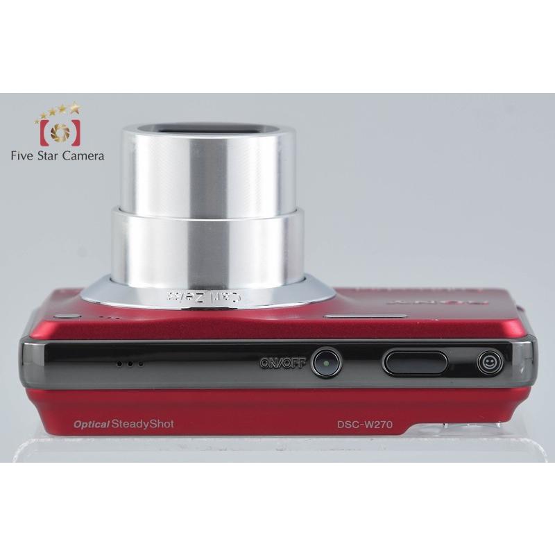 SONY（ソニー） 【中古】SONY Cyber-shot DSC-W270 レッド デジタル