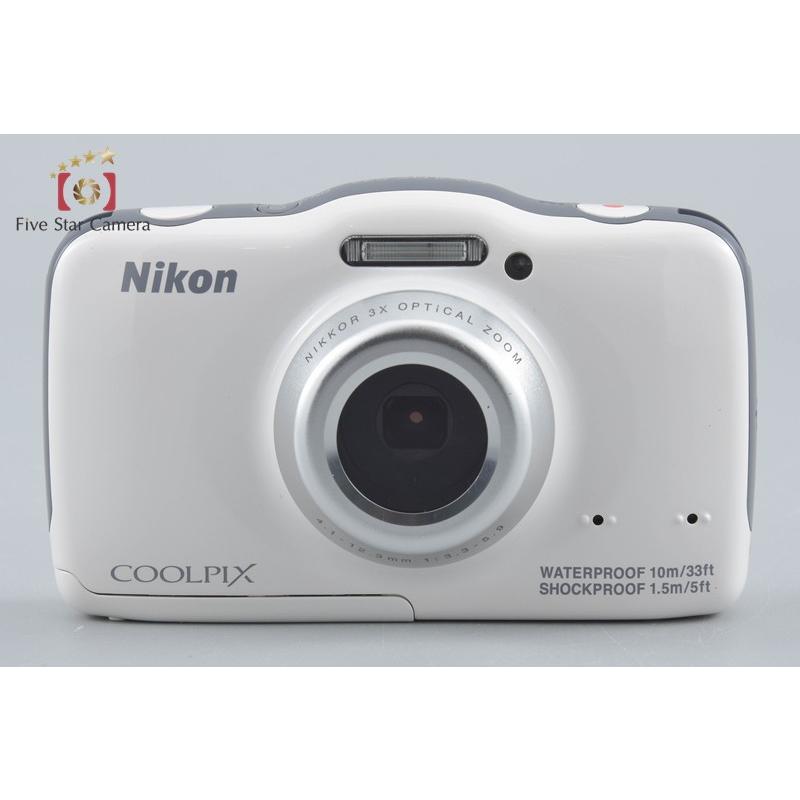 ニコン（Nikon） 【中古】Nikon COOLPIX S32 ホワイト コンパクト 