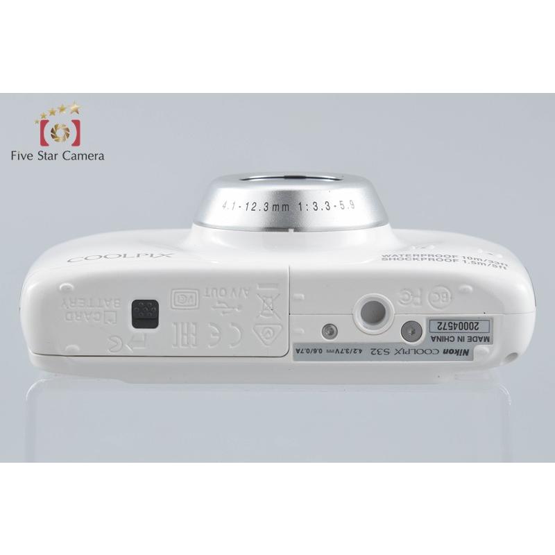 ニコン（Nikon） 【中古】Nikon COOLPIX S32 ホワイト コンパクト