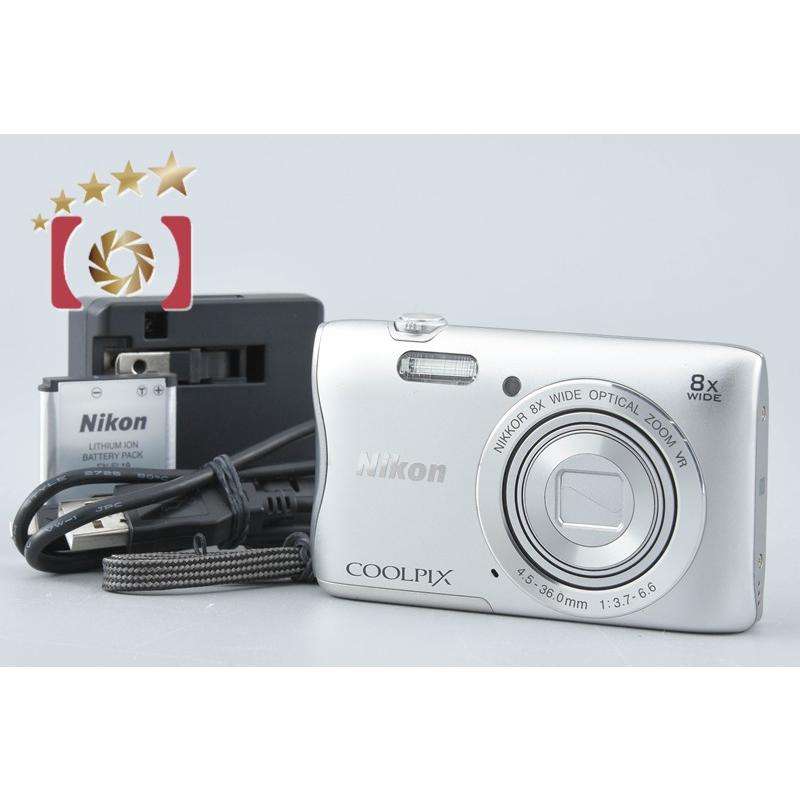 ニコン Nikon COOLPIX S3700 シルバー ニコン（Nikon） 【中古】Nikon COOLPIX S3700 シルバー コンパクト