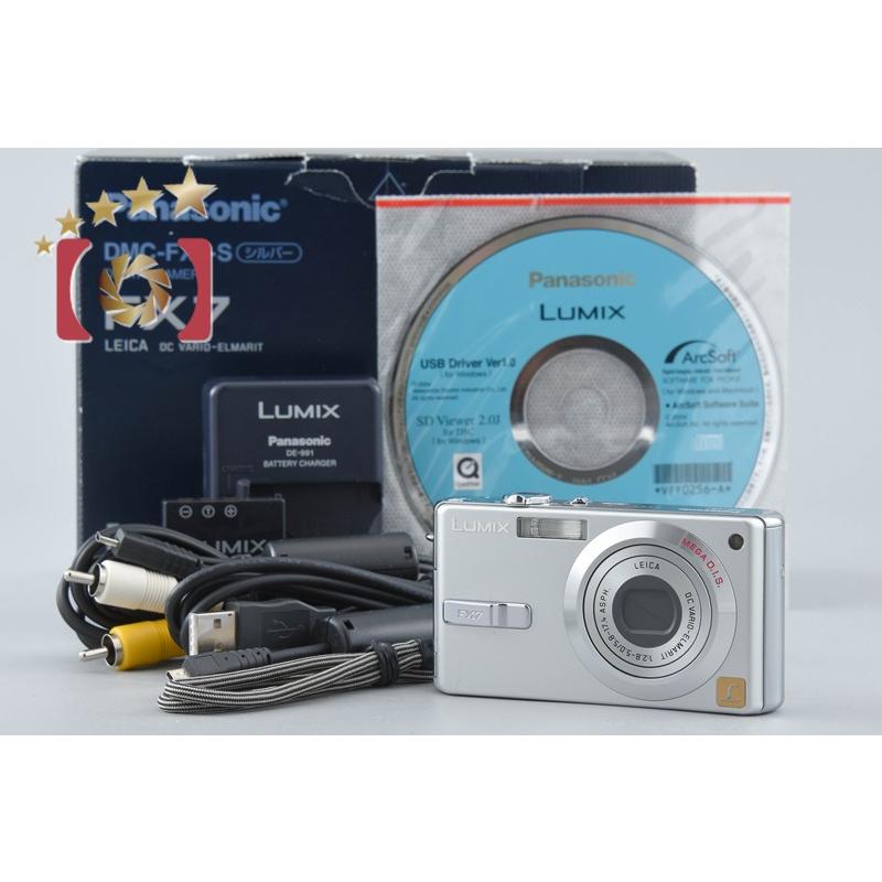 美品＊Panasonic LUMIX DMC-FX7 シルバー Panasonic（パナソニック） 【中古】Panasonic LUMIX DMC-FX7 シルキー