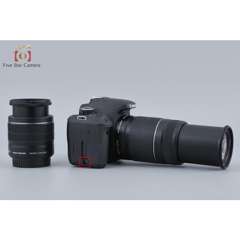 【美品】Canon　EOSKissX5　ダブルズームレンズキット（中古 キヤノン（Canon） 【中古】Canon EOS Kiss X5 ダブルズームレンズ