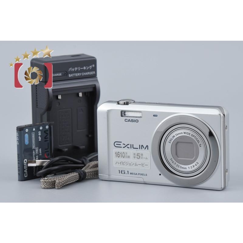 CASIO（カシオ） 【中古】CASIO EXILIM EX-ZS6 シルバー コンパクト