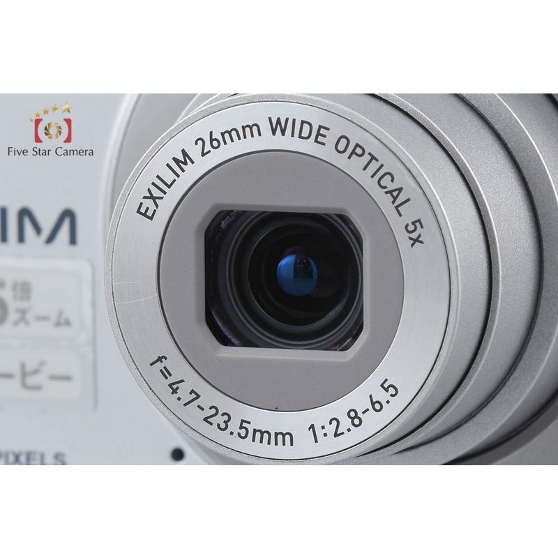 CASIO（カシオ） 【中古】CASIO EXILIM EX-ZS6 シルバー コンパクト