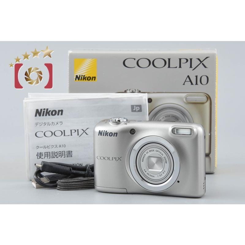 ニコン（Nikon） 【中古】Nikon COOLPIX A10 シルバー コンパクト