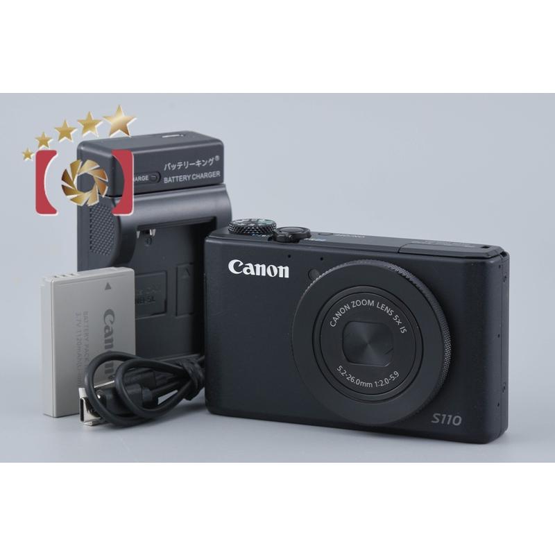キヤノン（Canon） 【中古】Canon PowerShot S110 ブラック コンパクト 