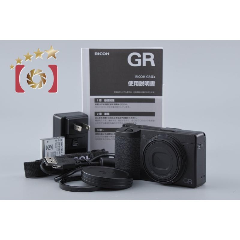 RICOH GR IIIx コンパクトデジタルカメラ　シャッター数少 リコー（RICOH） 【中古】RICOH GR IIIx コンパクトデジタルカメラ