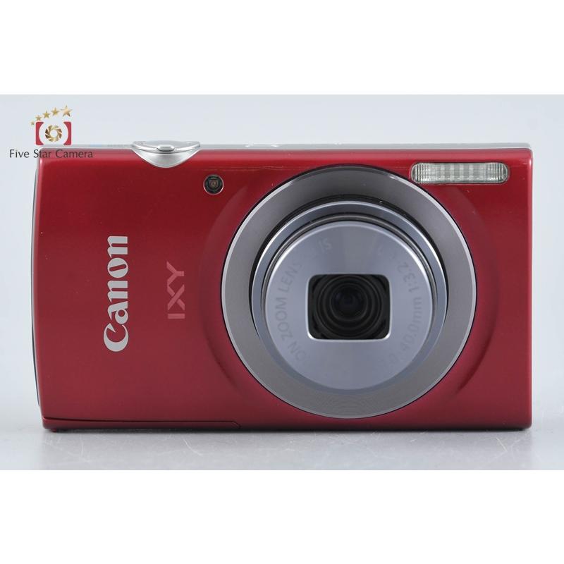Canon IXY160 コンパクトデジタルカメラ 赤色 本体中古品 キヤノン（Canon） 【中古】Canon IXY 160 レッド コンパクトデジタル