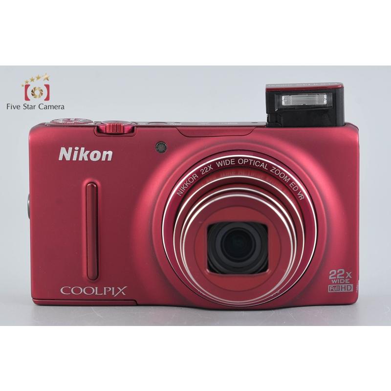 ニコン（Nikon） 【中古】Nikon COOLPIX S9500 ヴェルヴェットレッド