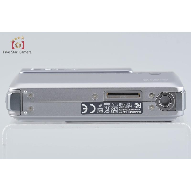 CASIO（カシオ） 【中古】Casio EXILIM EX-V7 シルバー コンパクト 