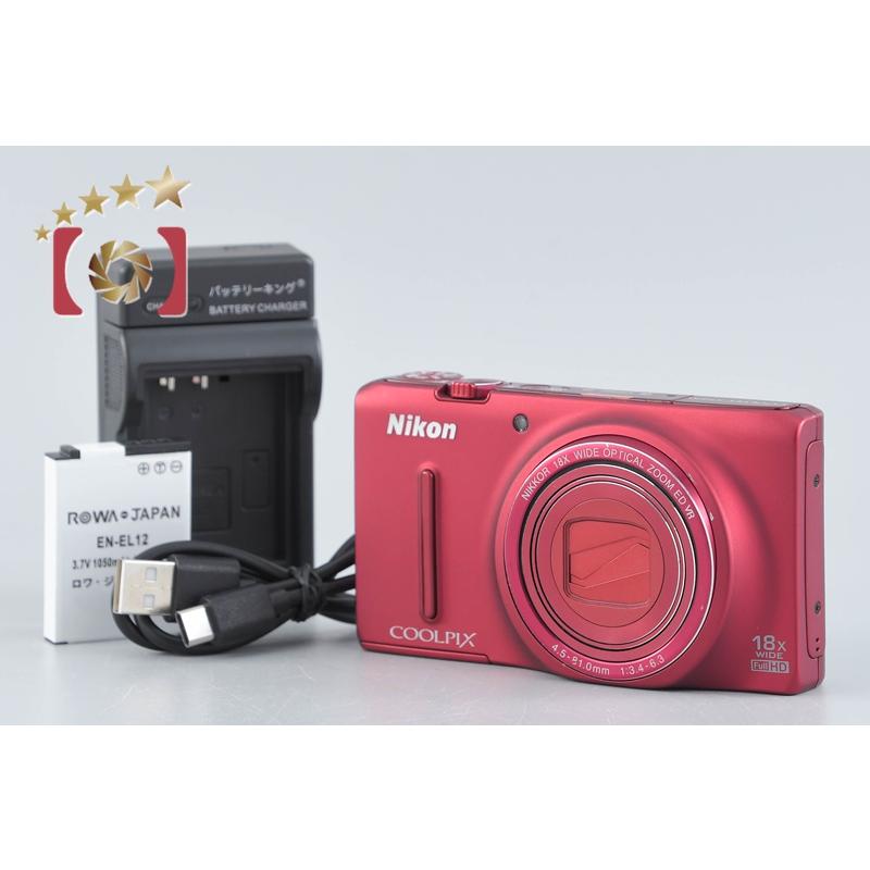 ニコン（Nikon） 【中古】Nikon COOLPIX S9400 ヴェルヴェットレッド 