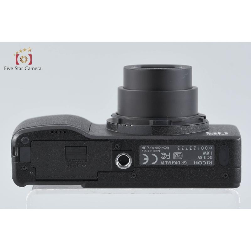 リコー（RICOH） 【中古】RICOH GR DIGITAL IV ブラック コンパクト