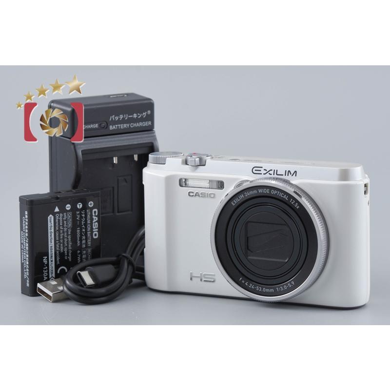 【美品・動作良好】CASIO EXILIM EX-ZR1300 ホワイト CASIO（カシオ） 【中古】CASIO HIGH SPEED EXILIM EX-ZR1300 ホワイト