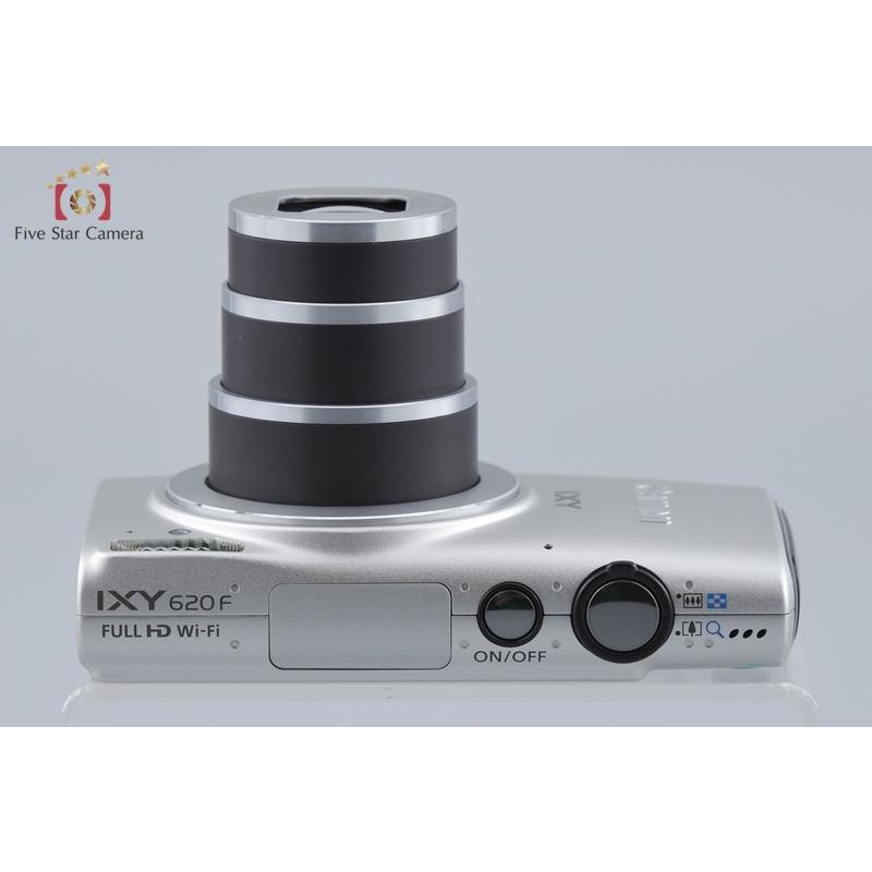 Canon IXY 620F デジカメWi-Fi対応 コンデジ　コンパクト　箱付 キヤノン（Canon） 【中古】Canon IXY 620F シルバー コンパクト