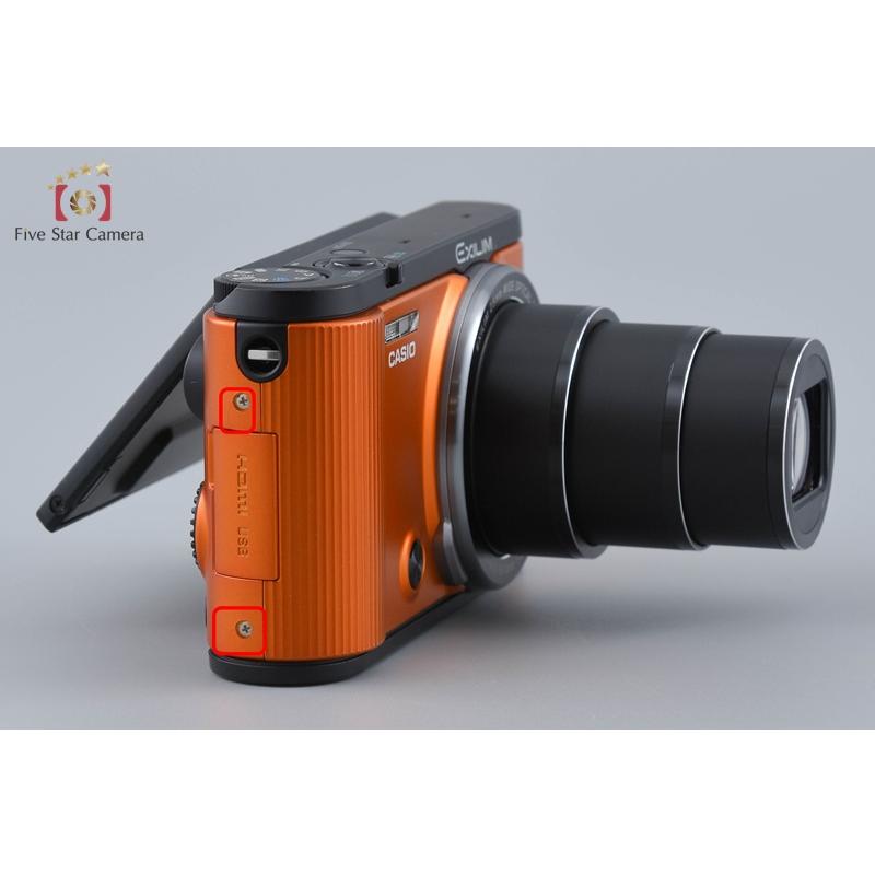 CASIO EXILIM EX-ZR1600 オレンジ 訳あり CASIO（カシオ） 【中古】CASIO HIGH SPEED EXILIM EX-ZR1600 オレンジ