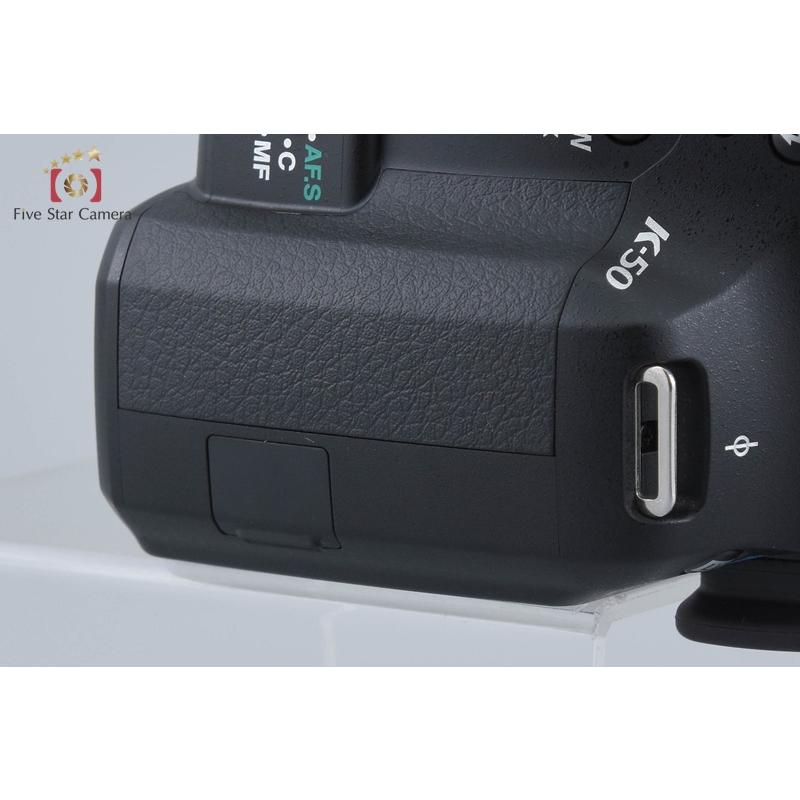ペンタックス 【中古】PENTAX K-50 ブラック デジタル一眼レフカメラ
