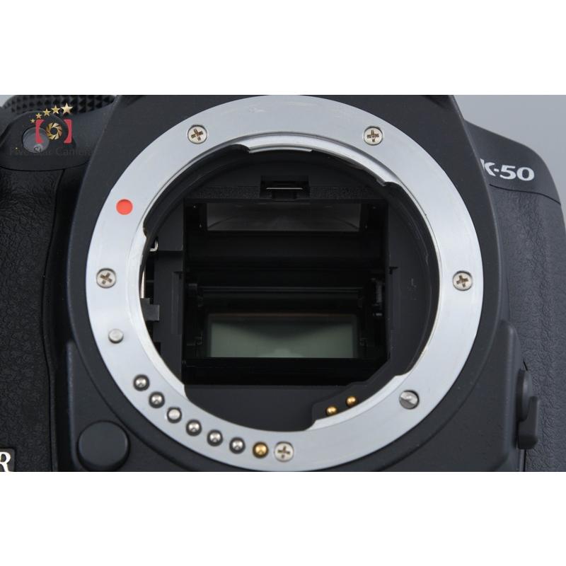 ペンタックス 【中古】PENTAX K-50 ブラック デジタル一眼レフカメラ