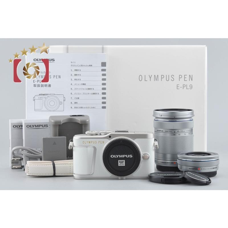 オリンパス（OLYMPUS） 【中古】OLYMPUS PEN E-PL9 ホワイト EZ ダブル