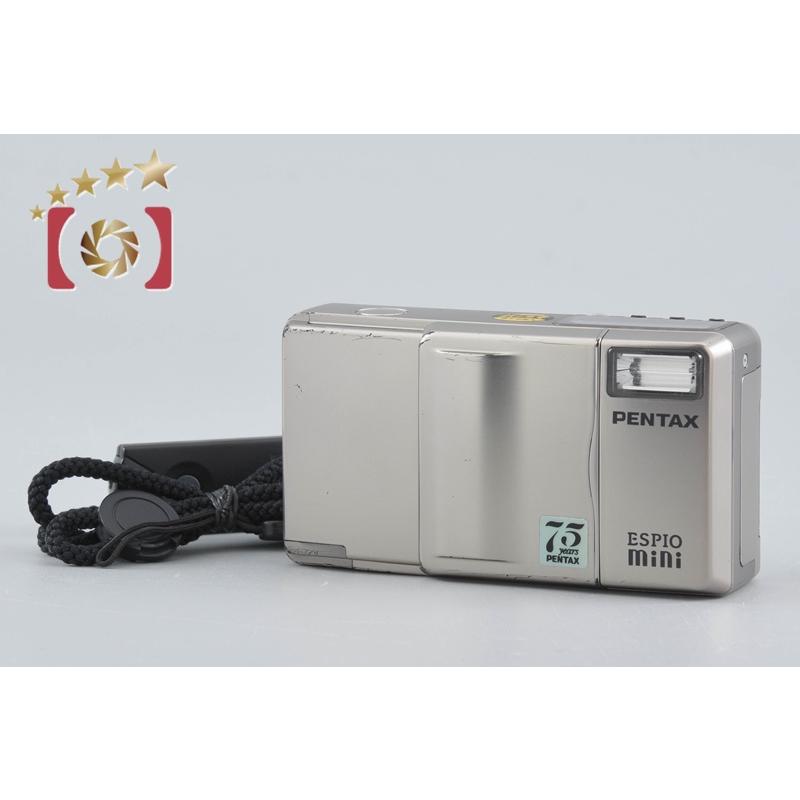 【希少動作確認済み】PENTAX ESPIO mini 75years ペンタックス 【中古】PENTAX ESPIO mini 75周年記念モデル コンパクト