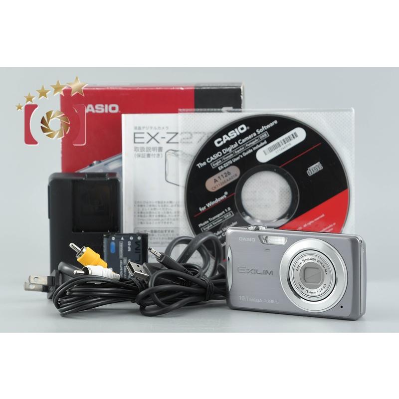 CASIO（カシオ） 【中古】Casio EXILIM ZOOM EX-Z270 グレイ