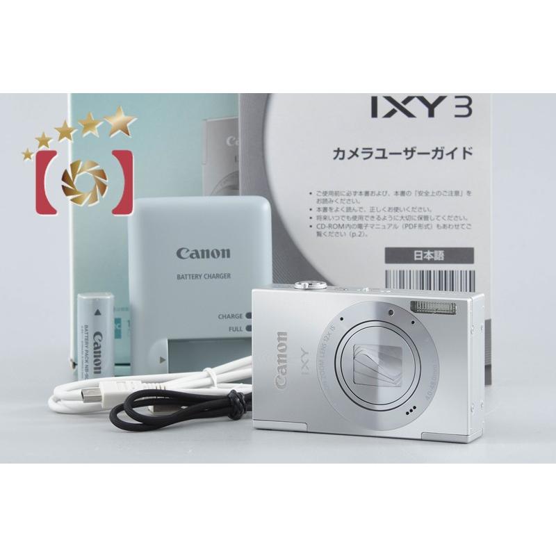 Canon Canon IXY 3 ブルー デジタルカメラ 充電器付き 動作品 光学12倍