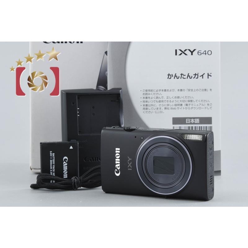 キヤノン（Canon） 【中古】Canon IXY 640 ブラック コンパクト