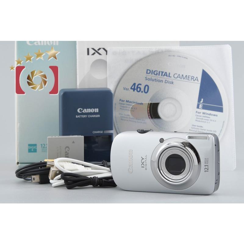 【美品】Canon キャノン IXY 510 IS デジカメ シルバー 箱あり キヤノン（Canon） 【中古】Canon IXY Digital 510 IS シルバー