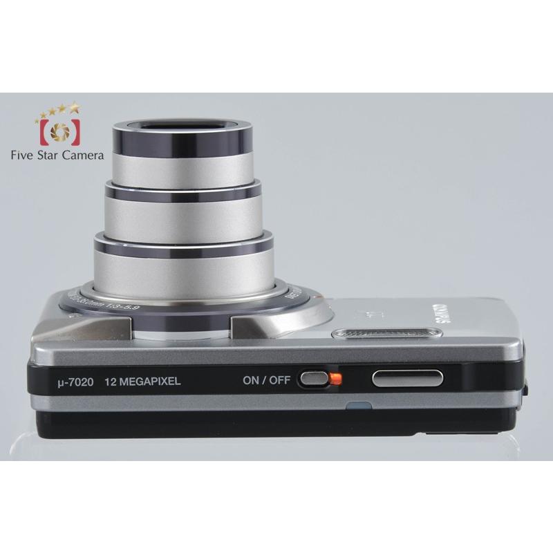オリンパス（OLYMPUS） 【中古】OLYMPUS μ-7020 シルバー コンパクト