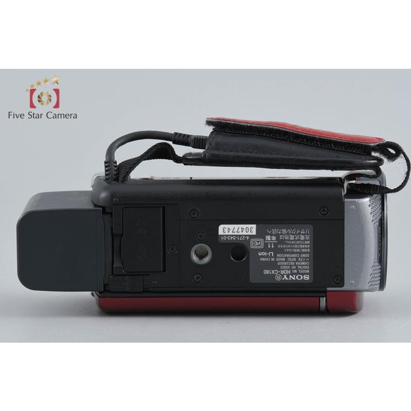 ソニーハンディカム hdr cx 180 中古品 SONY（ソニー） 【中古】SONY ハンディカム HDR-CX180 レッド ビデオ