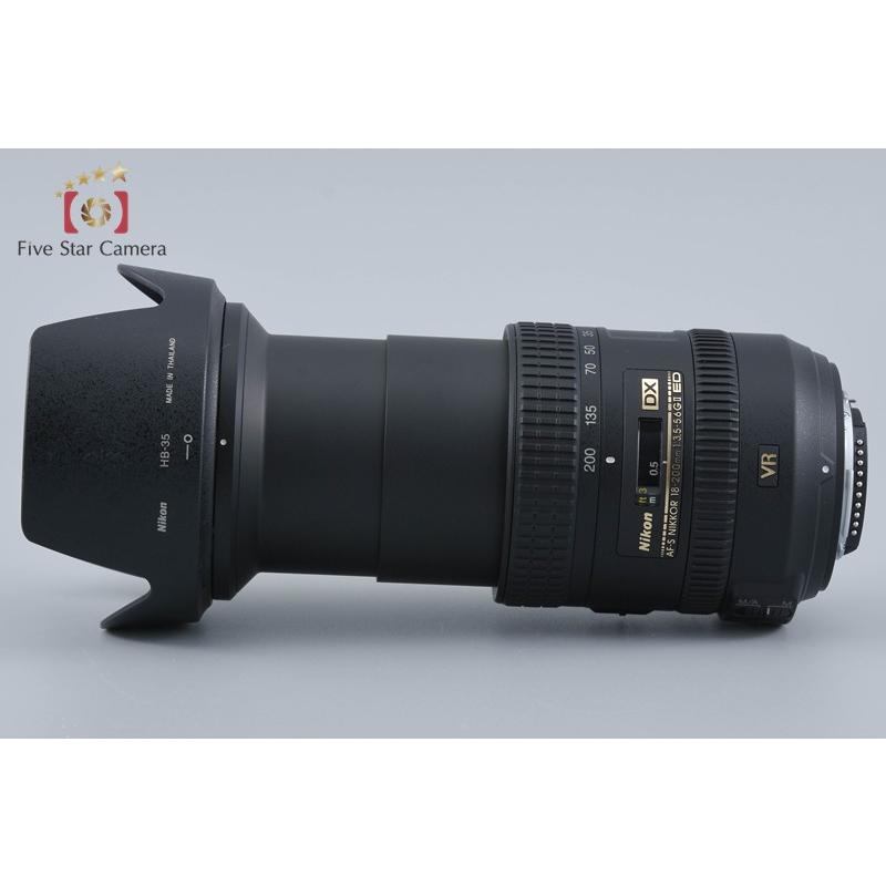ニコン（Nikon） 【中古】Nikon AF-S DX NIKKOR 18-200mm f/3.5-5.6 G