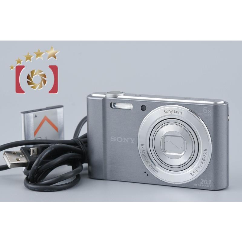 美品】SONY ソニー Cyber-shot DSC-W810 シルバー 【公式通販】