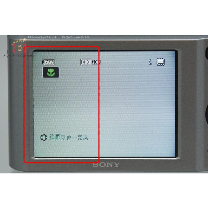 SONY（ソニー） 【中古】SONY Cyber-shot DSC-W810 シルバー デジタル