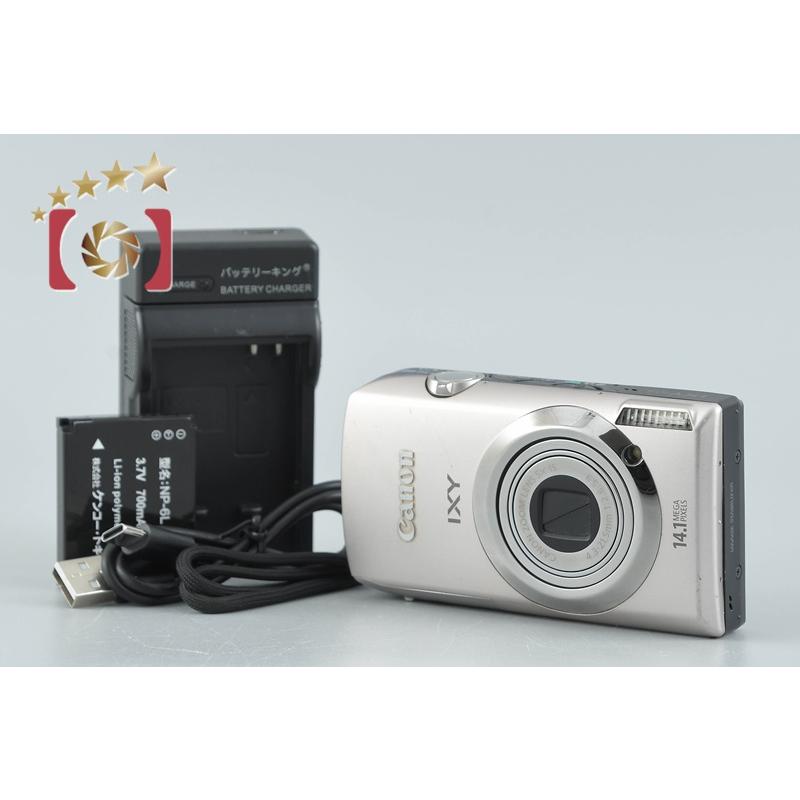 【美品】Canon IXY 10S シルバー キヤノン コンパクトデジタルカメラ キヤノン（Canon） 【中古】Canon IXY 10S シルバー コンパクト