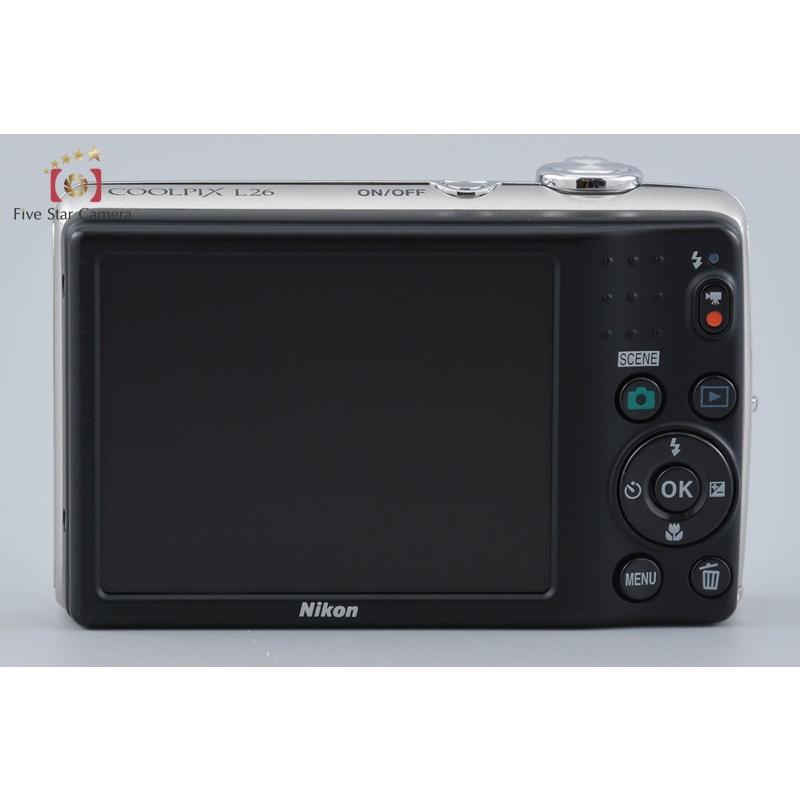 ニコン（Nikon） 【中古】Nikon COOLPIX L26 シルバー コンパクト
