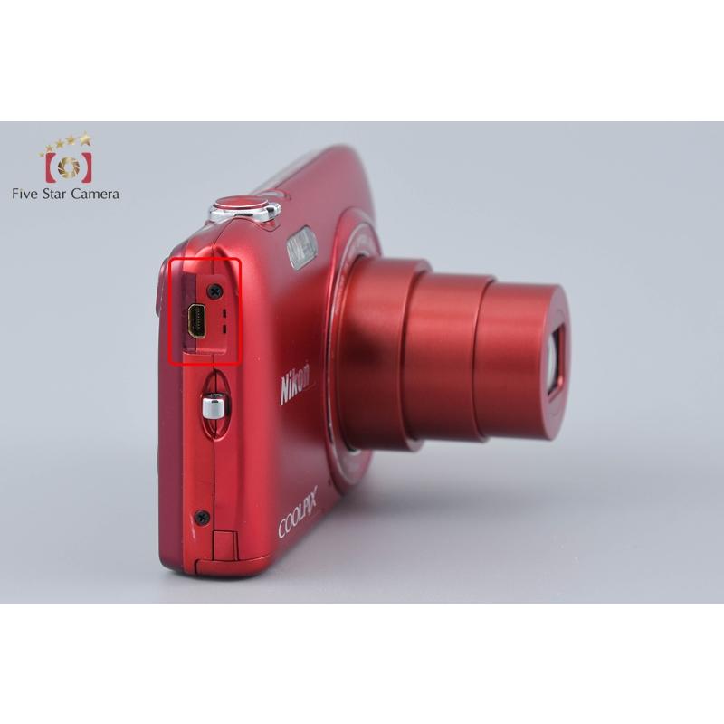ニコン（Nikon） 【中古】Nikon COOLPIX S3500 ラズベリーレッド
