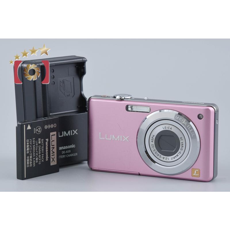 極美品 Panasonic LUMIX DMC-FS6 コンパクトデジタルカメラ Panasonic（パナソニック） 【中古】Panasonic LUMIX DMC-FS6 ピンク