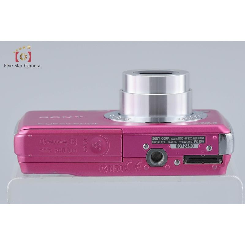 SONY（ソニー） 【中古】SONY Cyber-shot DSC-W220 ピンク デジタル