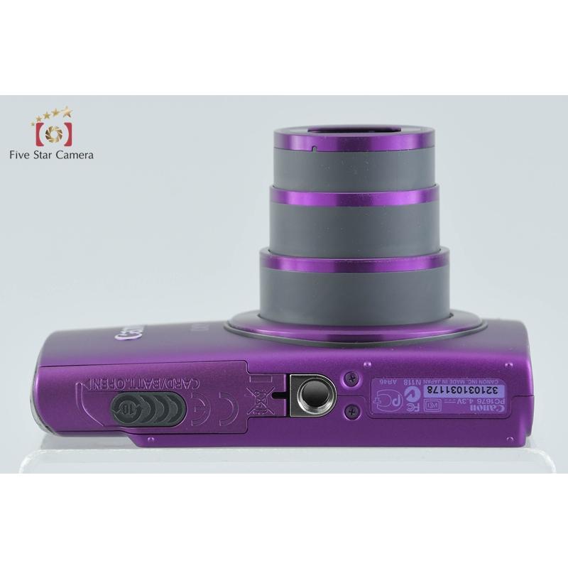 Canon IXY 600F パープル コンパクトデジタルカメラ［中古］ キヤノン（Canon） 【中古】Canon IXY 600F パープル コンパクト