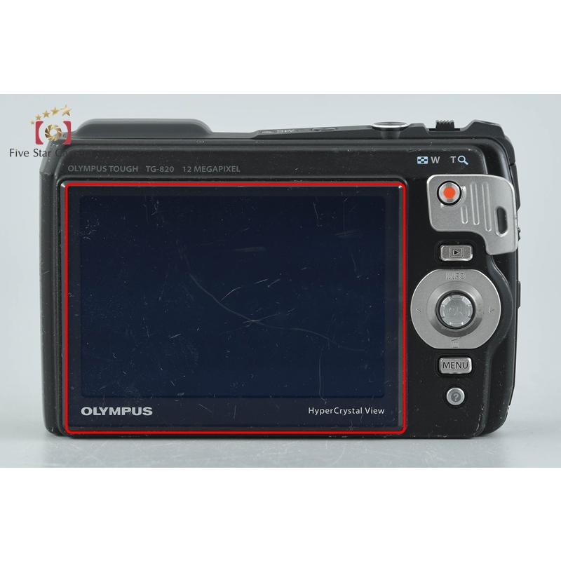 オリンパス（OLYMPUS） 【中古】OLYMPUS TOUGH TG-820 ブラック 防水