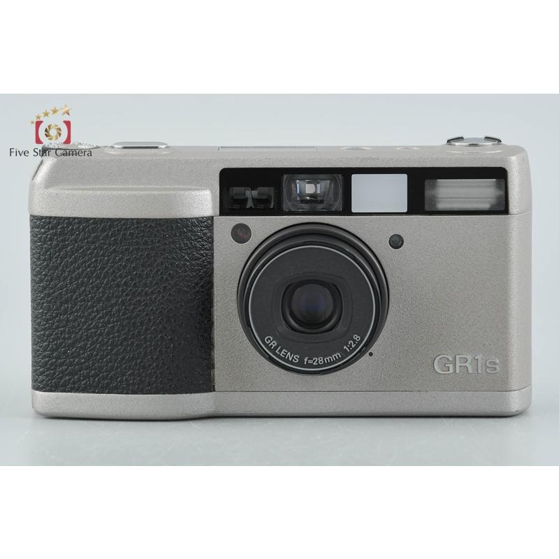 中古品 RICOH リコー GR1s コンパクト フィルムカメラ リコー（RICOH） 【中古】RICOH GR1s シルバー コンパクトフィルム