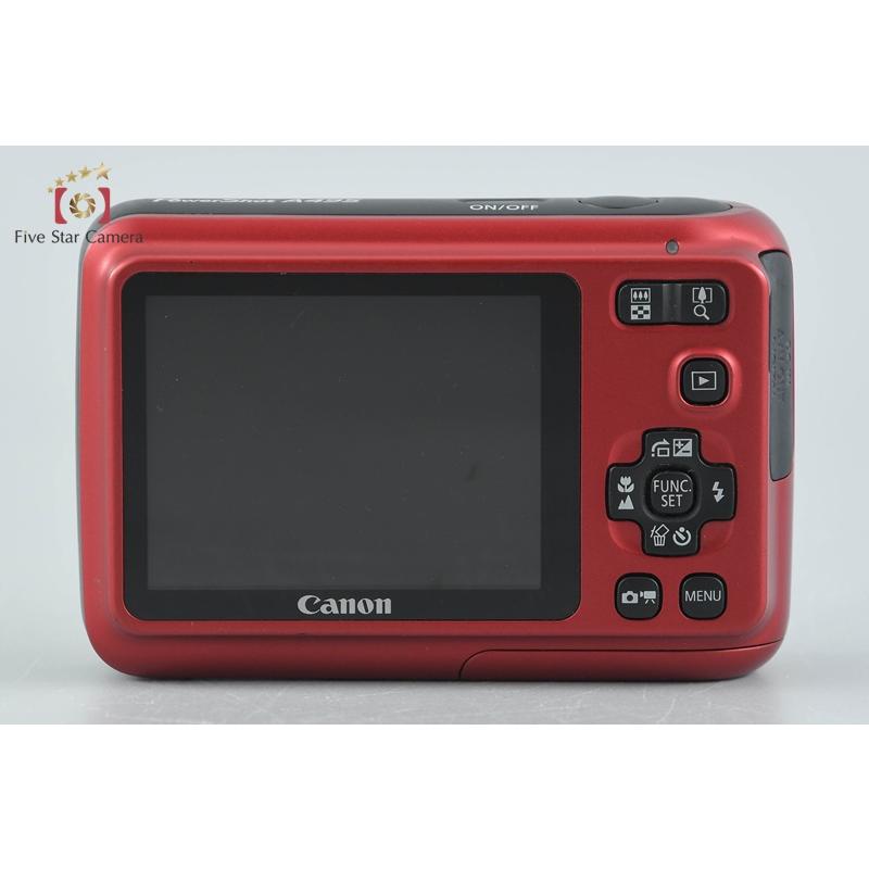 キヤノン（Canon） 【中古】Canon PowerShot A495 レッド コンパクト