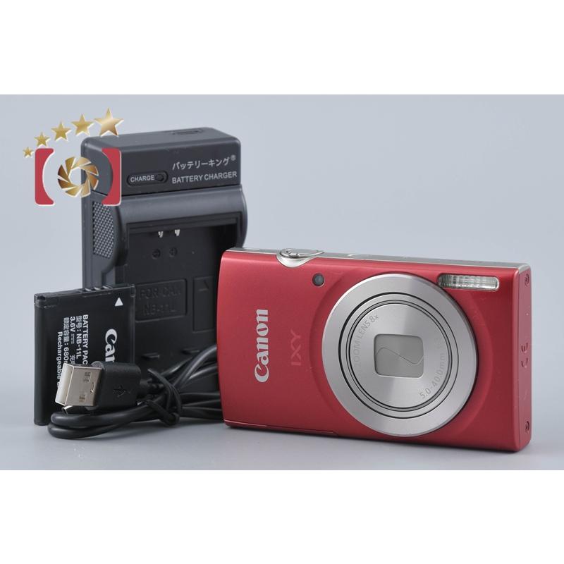 Canon IXY 200 コンパクトデジタルカメラ 本体　中古 キヤノン（Canon） 【中古】Canon IXY 200 レッド コンパクトデジタル