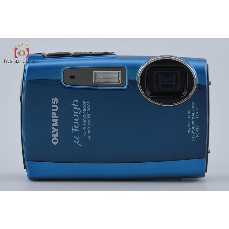 【中古】OLYMPUS オリンパス μ TOUGH-3000 ブルー コンパクトデジタルカメラ_1