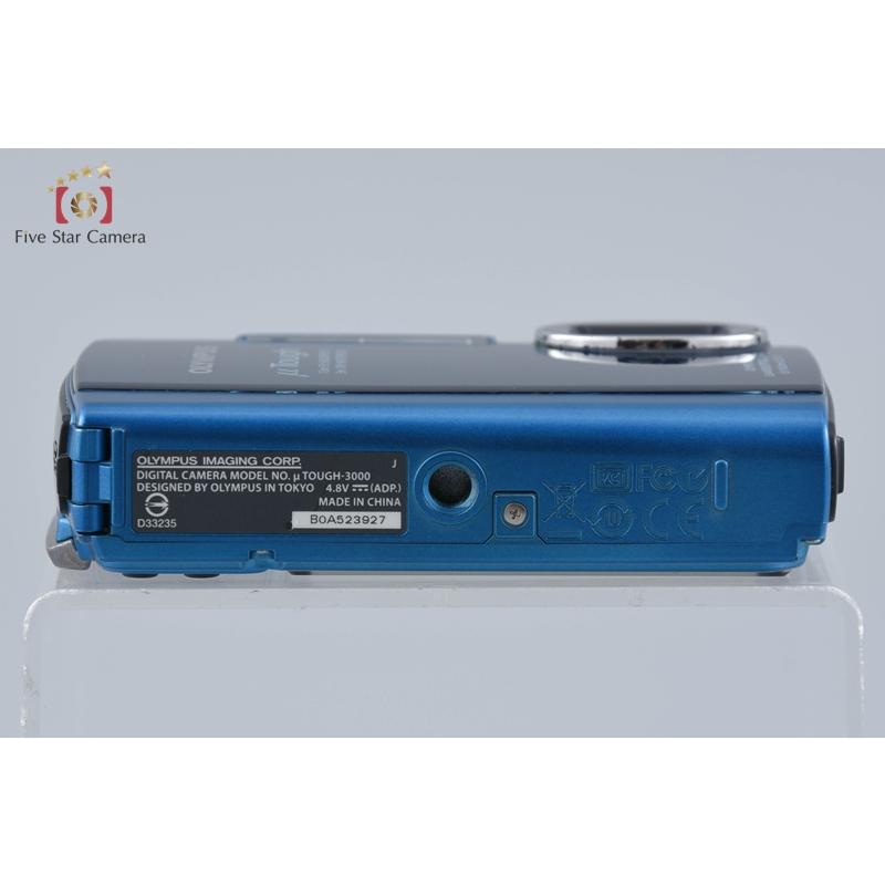 【動作確認済み】OLYMPUS μ TOUGH-3000 オリンパス（OLYMPUS） 【中古】OLYMPUS μ TOUGH-3000 ブルー