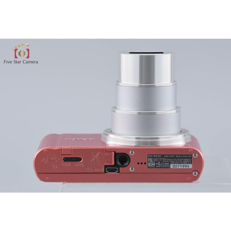 SONY（ソニー） 【中古】SONY Cyber-shot DSC-WX350 ピンク コンパクト