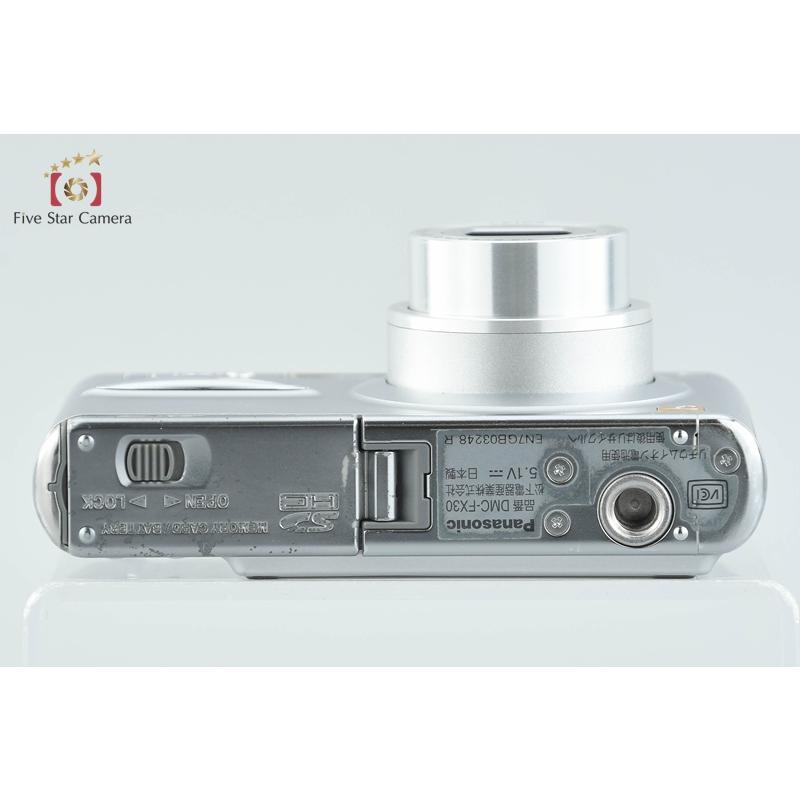 美品】パナソニック デジタルカメラ LUMIX FX40 プレシャスシルバー